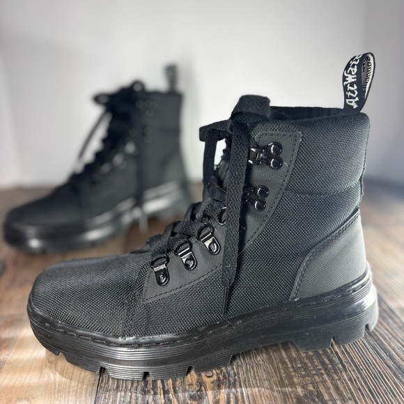 Dr. Martens Boots Womens 6 Combat Military Hardcore Edgy Lace Up Streetwear Docs - Picture 1 of 9